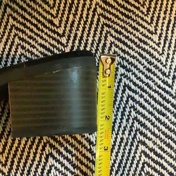 Suede Black Sandals - Picture 6 of 6